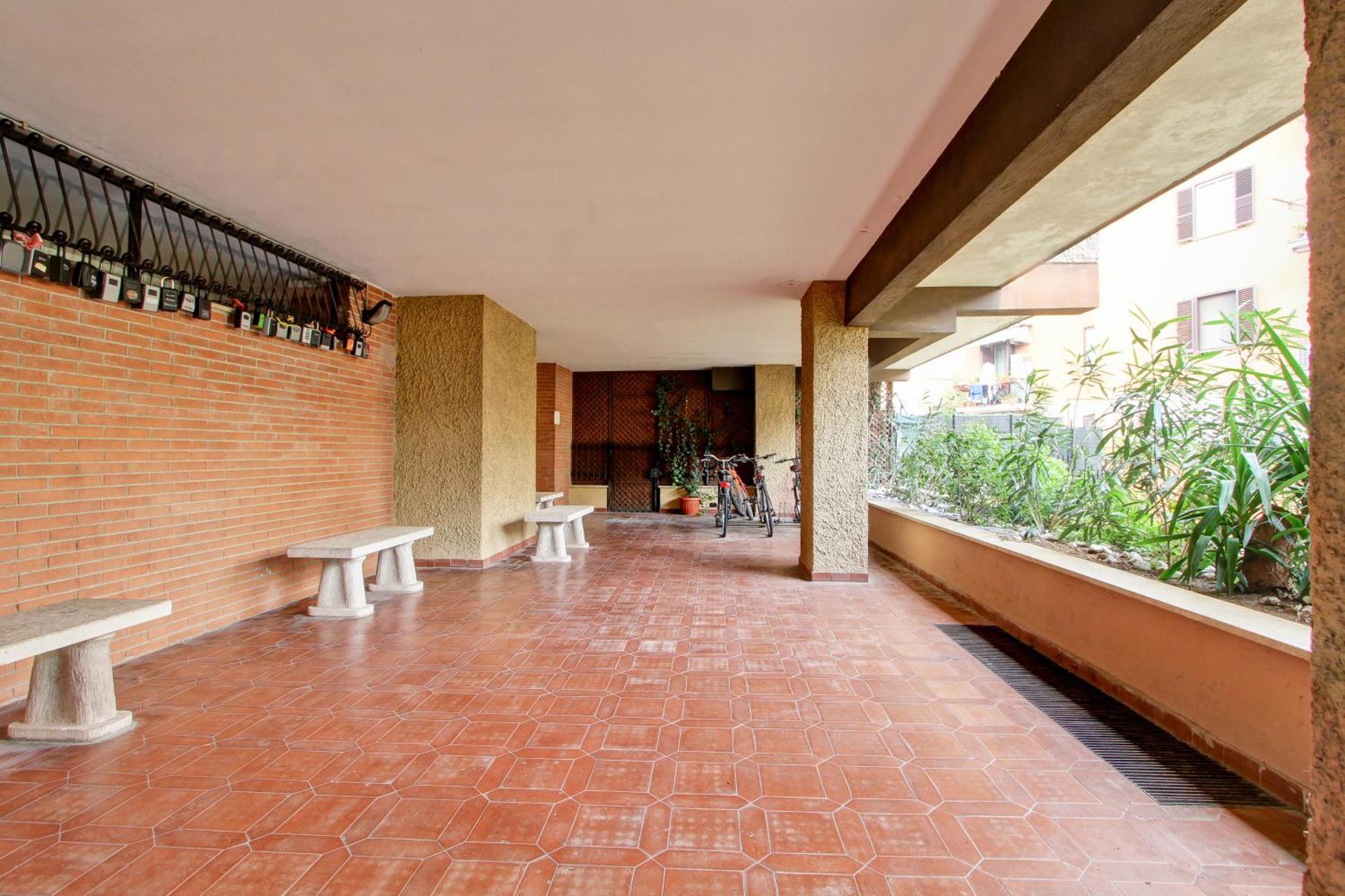 Fermata San Pietro - Appartamento Con Parcheggio โรม ภายนอก รูปภาพ